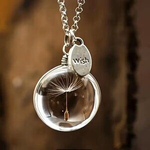 Dandelion Necklace Z157